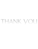 Thank You with Soft Gradient