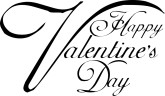 Happy Valentines Label