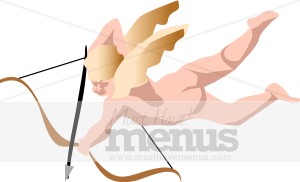 Cupid Shooting the Arrow of Love