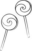 Lollipop Swirl Clipart