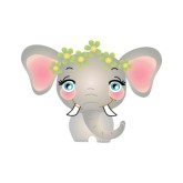 Baby Elephant Clipart