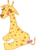 Giraffe Toy Clipart