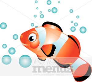 Clownfish Clipart