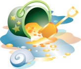 Beach Toys Clipart