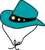 Child Cowboy Hat Clipart