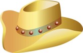 Straw Cowboy Hat Clipart