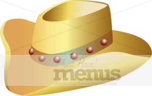 Straw Cowboy Hat Clipart