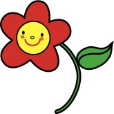 Smiling Flower Clipart