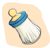 Baby Bottle Clipart