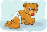 Baby Teddy Clipart