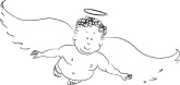 Funny Angel Clipart