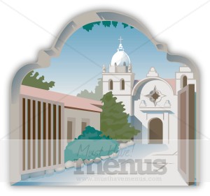 Mexican Church Clipart