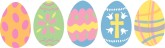 Easter Eggs Clipart