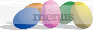 Dyed Eggs Clipart