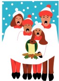 Caroler Clipart
