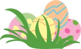 Easter Eggs Clip Art