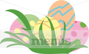 Easter Eggs Clip Art