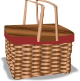 Picnic Basket Clipart
