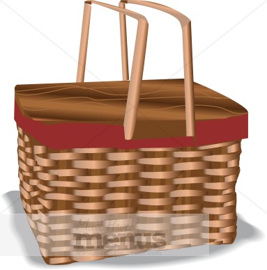 Picnic Basket Clipart