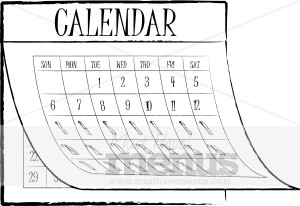 restaurant calendar clipart calendar menu graphics