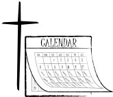 Christian Calendar Clipart