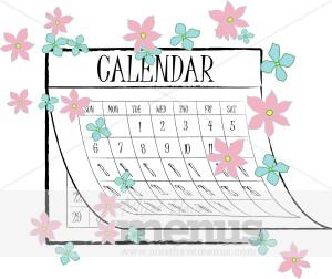 the word calendar