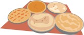 Pies Clip Art