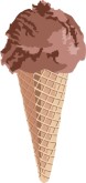 Chocolate Ice Cream Clipart