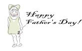 Little Daughter Happy Father's Day