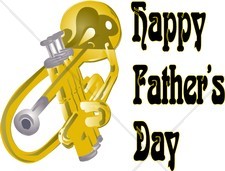 Trombone Happy Father's Day