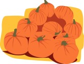 Pumpkin Farm Clipart