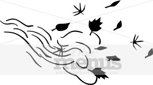 Blowing Leaves Clipart | Holiday Clipart Archive