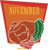 November Clipart