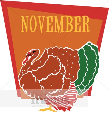 November Clipart