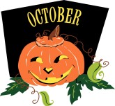 October Clipart