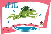 April Calendar Clipart
