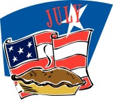 July Clipart