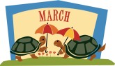 March Calendar Clipart