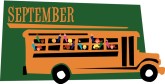 September Calendar Clipart