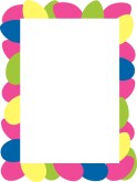 Easter Egg Color Frame