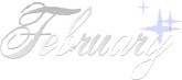 Silver February With Stars Restaurant Heading