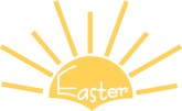 Easter Sunrise Typography