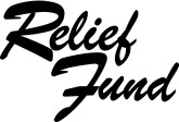 Relief Fund Text in Handwritten Script
