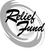 Relief Fund with Hurricane Symbol
