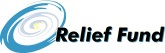 Relief Fund Heading with Stylized Storm