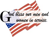 Servicemen Blessing Clipart
