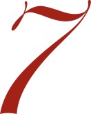 Red Elegant Seven Price Graphic