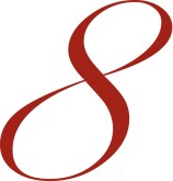 Red Menu Pricing Number Eight