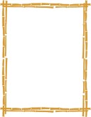 Bamboo Frame Border
