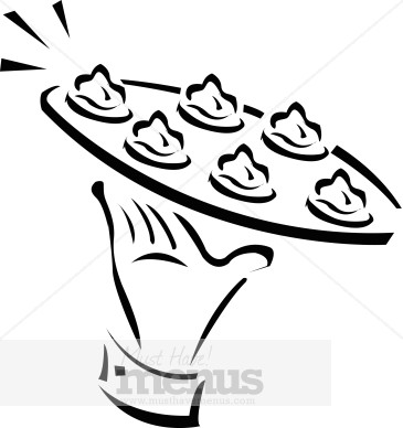clipart appetizers appetizer clip hors catering drawing finger cartoon passed cliparts oeuvres library musthavemenus word clipground doeuvres graphics kosher richmond